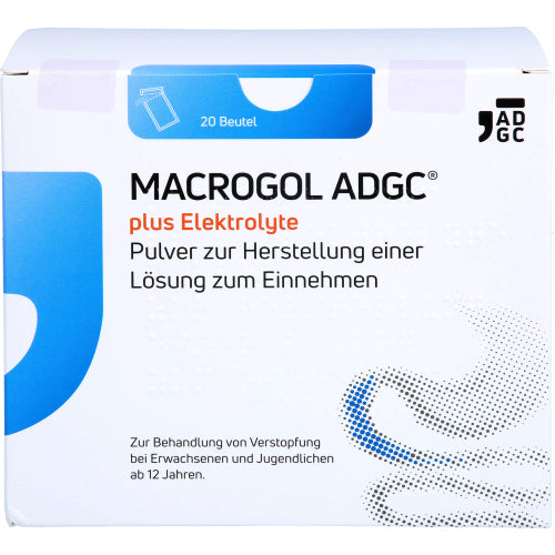 Macrogol Adgc Plus Elektrolyte Pulver zur Herstellung einer Lösung zum Einnehmen (20 Stück)