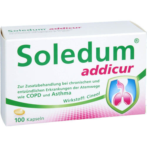 Soledum Addicur 200mg magensaftresistente Weichkapseln (100 Stk.)