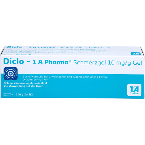 Diclo 1A Smertegel 10mg/G (100 g)