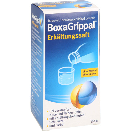 Boxagrippal forkølelsessaft (100 ml)