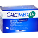 Calcimed D3 500mg/1000 IE (120 stk.)