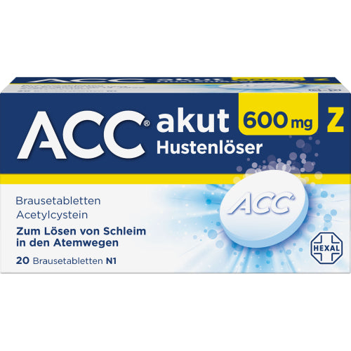 ACC Akut 600 Z Hostemiddel (20 stk.)