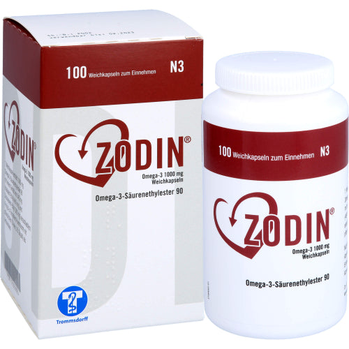 Zodin Omega-3 1000mg WKA (100 stk.)