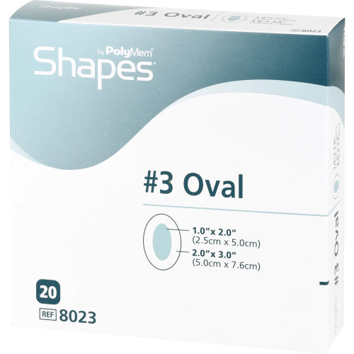 Polymem Oval3 2.5X5cm 8023 (20 Stk.)