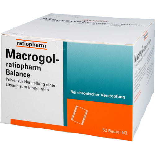 Macrogol-Ratiopharm Balance Pulv. Z.H.E.Lsg.Z.Ein. (50 Stück)