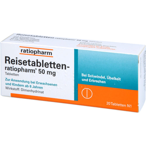 Rejsemidler Ratiopharm (20 stk.)
