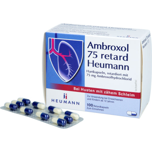 Ambroxol 75 Retard Heumann (100 stk.)
