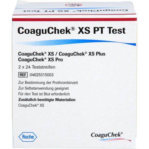 CoaguChek XS PT Test PST (2X24 stk.)