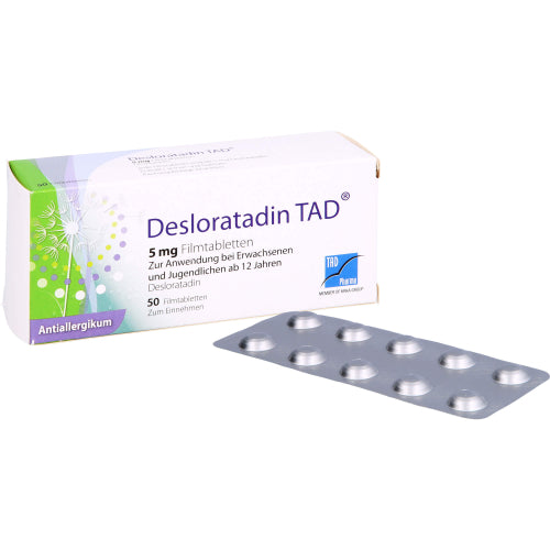 Desloratadin TAD 5mg FTA (50 stk.)