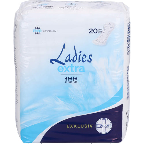 Param Ladies Exklusiv Extra Inkontinenzeinlagen. (20 Stück)