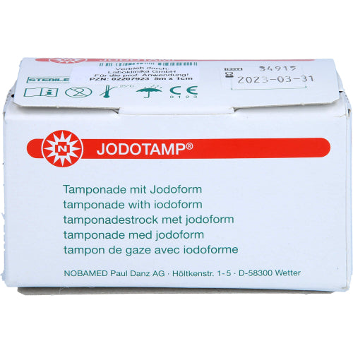 Jodotamp Tamponade 5MX1cm (1 Stk.)