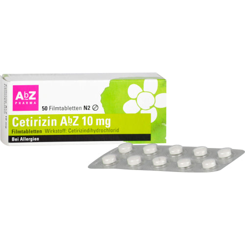 Cetirizin Abz 10 mg Filmtabletter (50 stk.ück)