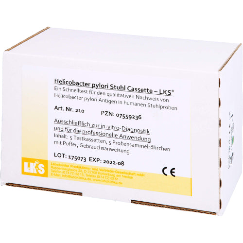 Helicobacter Stuhltest LKS (5 Stk.)