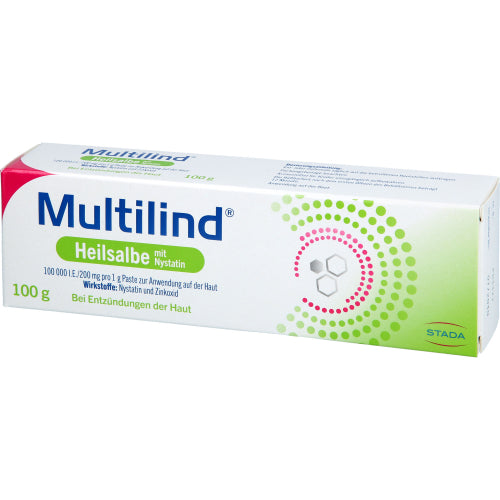 Multilind Helende Salve med Nystatin og Zinkoxid (100 g)