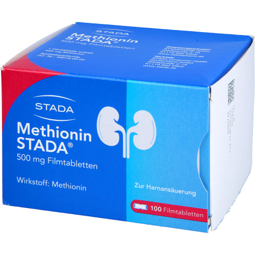 Methionin Stada 500 mg filmovertrukne tabletter (100 stk.ück)
