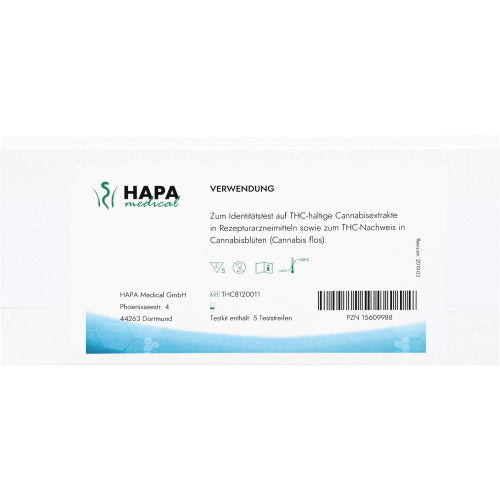 Cannabis Hapa THC-Teststreifen (5 Stk.)