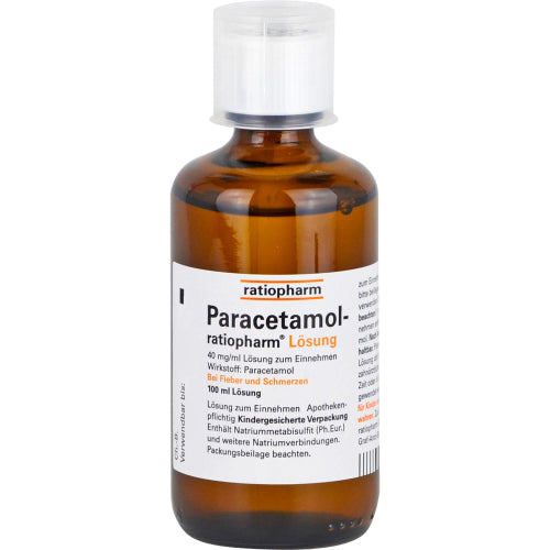 Paracetamol Ratio løsning (100 ml)