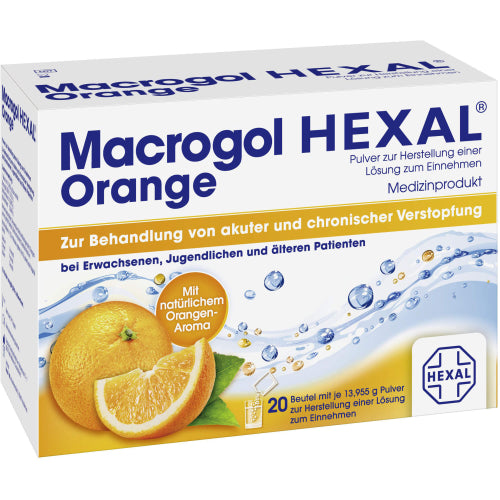 Macrogol Hexal Orange (20 Stk.)