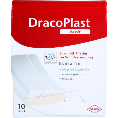 Dracoplast Clas 8cmX1M WEI (1 stk.)