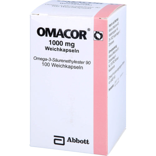 Omacor 1000 mg bløde kapsler (100 stk.ück)