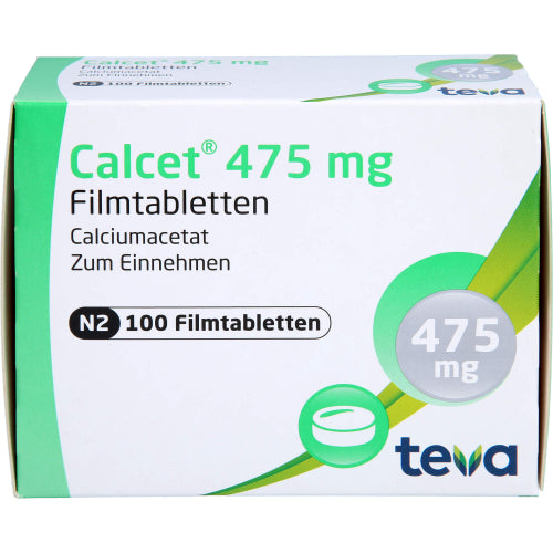 Calcet 475 mg Filmovertrukne tabletter (100 stk.)