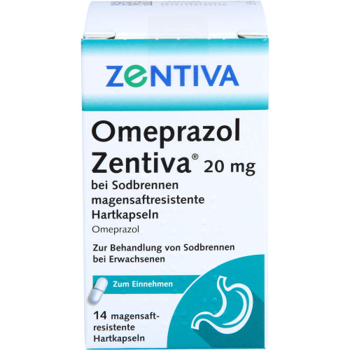 Omeprazol Zentiva 20mg bei Sodbrennen (14 St.ück)