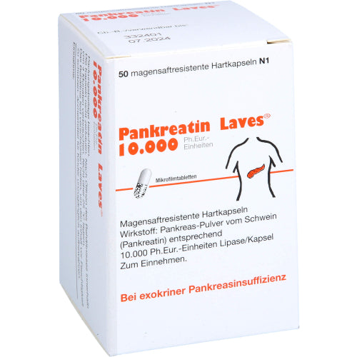 Pankreatin Laves 10.000 Ph.Eur.-Einheiten (50 St.ck)