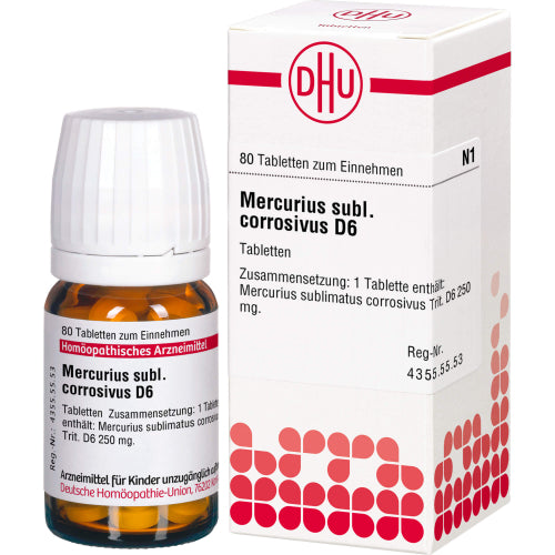 Mercurius Subl Corr D 6 (80 St.)
