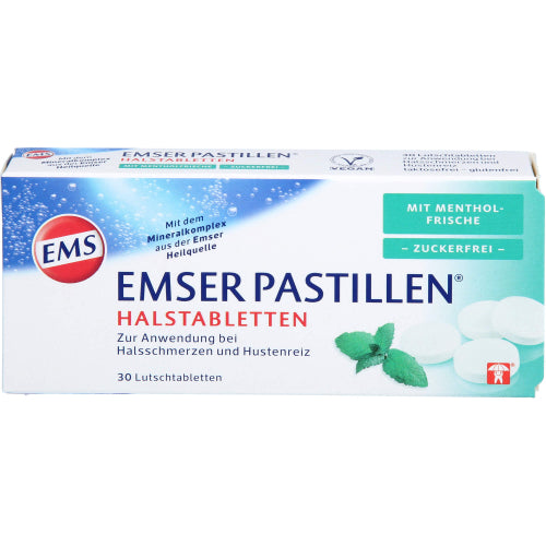 Emser Pastiller Ment FR ZF (30 stk.)