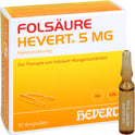 Folsäure Hevert 5mg (10X2 ml)