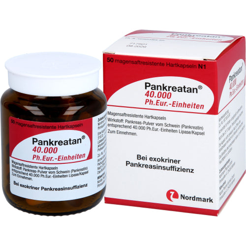 Pankreatan 40.000 Ph.Eur.-Einheiten (50 Stück)