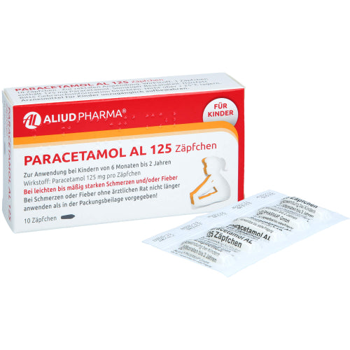 Paracetamol AL 125 (10 Stück)