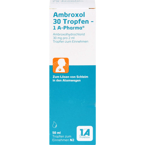 Ambroxol 30 dråber 1A PHA (50 ml)