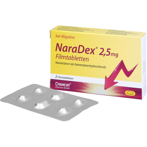 Naradex 2.5mg FTA (2 stk.)