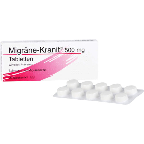 Migräne Kranit 500mg Tabletten (20 Stk.)