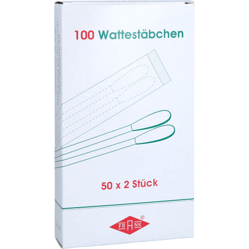 Wattestäbchen Holz 15 cm (50X2 Stk.)