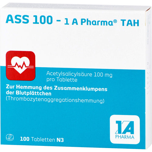 ASS 100 1A Pharma TAH (100 stk.)