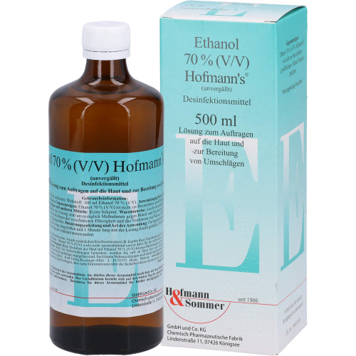 Ethanol 70% (V/V) Hofmanns (500 ml)