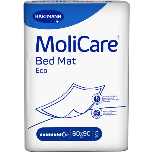 Molicare Bed Mat Eco 9 dråber 60x90cm (5 stk.ück)