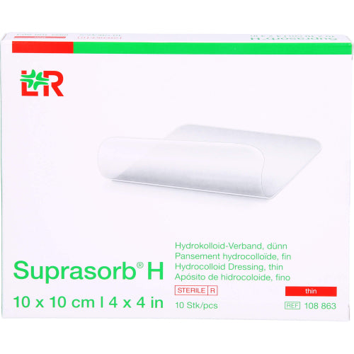 Suprasorb H Dünn 10x10cm (10 Stk.)