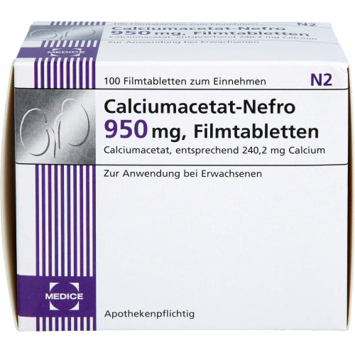 Calciumacetat Nefro 950mg (100 Stk.)