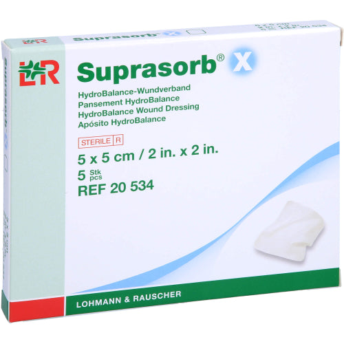 Suprasorb X 5X5cm (5 Stk.)