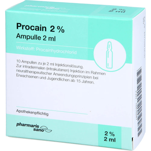 Procain Psano AMP 2% 2ml (10X2 ml)