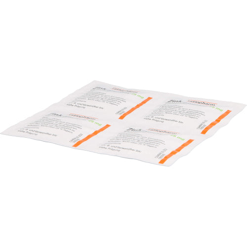 Zink Ratiopharm 25 mg (20 stk.)