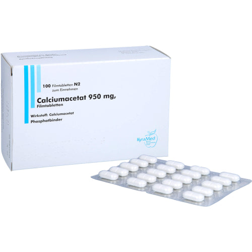 Calciumacetat 950 mg (100 stk.ück)