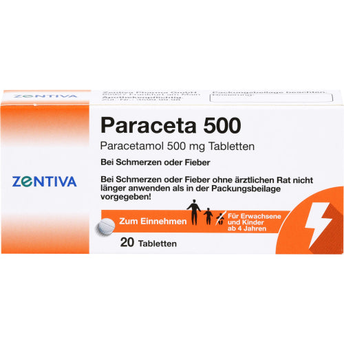 Paracetamol 500 (20 stk.)