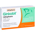 Ginkobil Ratio 120mg FTA (60 stk.)