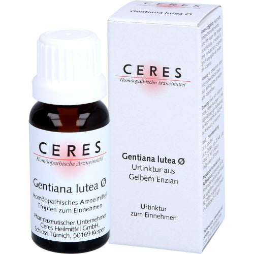 Ceres Gentiana Lutea Urtinktur (20 ml)