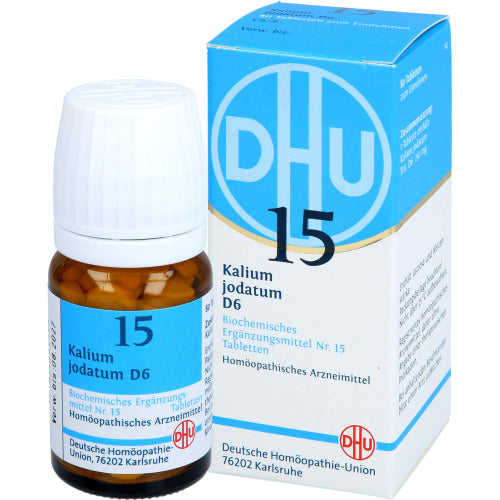 Biochemie 15 KAL Jodat D 6 (80 stk.)