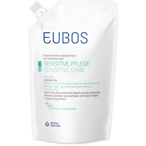 Eubos Sensitive Duschöl F Nachfüllbeutel (400 ml)